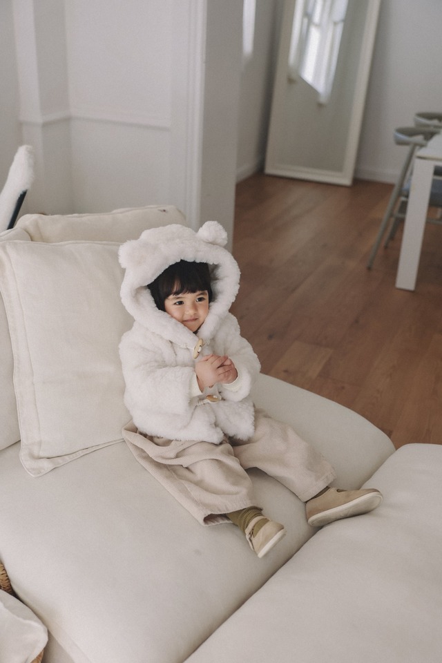 予約⌇onu/ Fur teddy coat