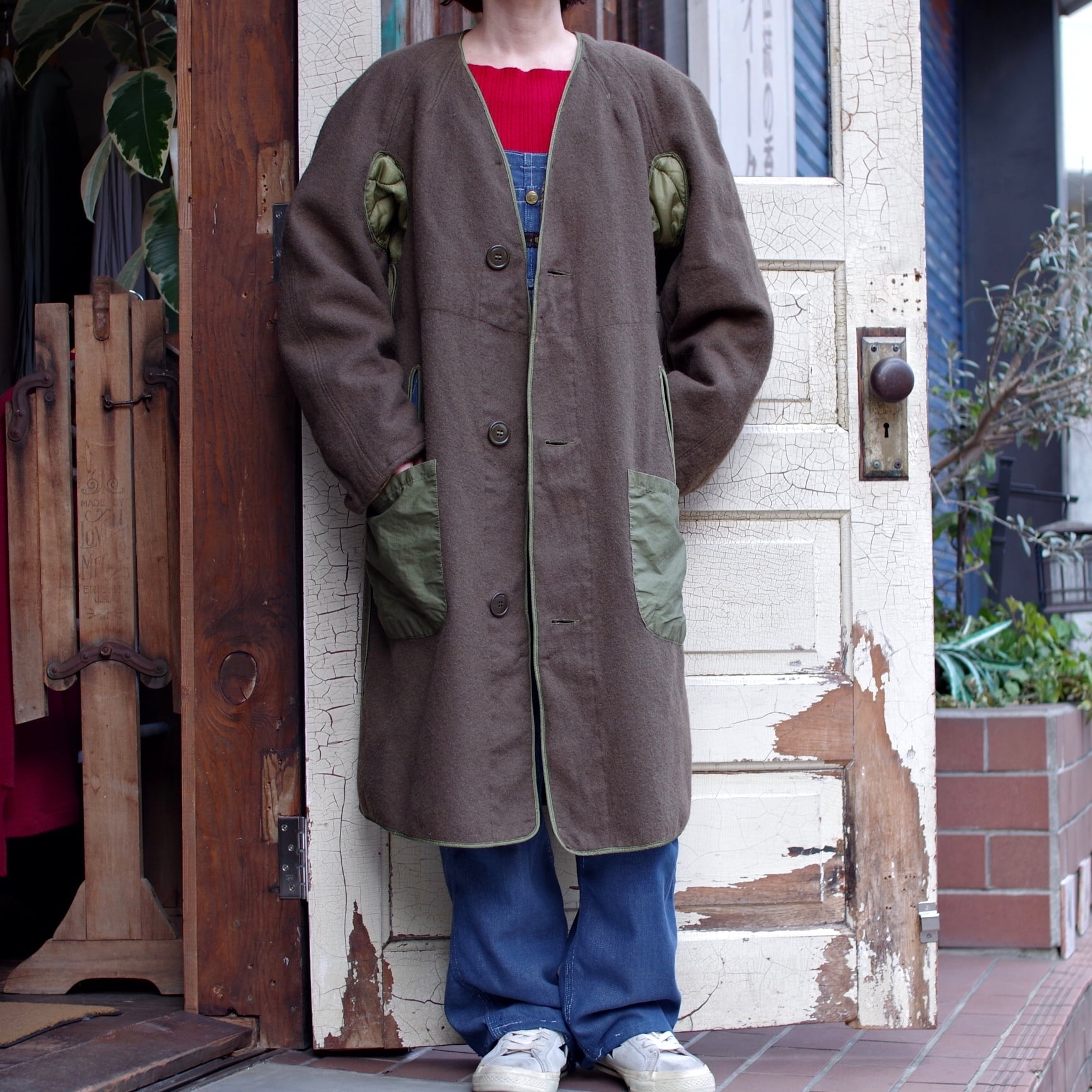 1950's US ARMY Overcoat Wool Liner / ウール ライナー コート | 古着