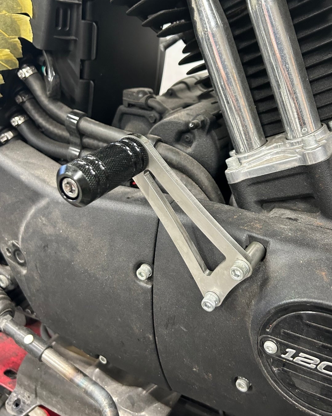 受注販売】かんたんアニキステップ 艶消しブラック(2004年式以降の