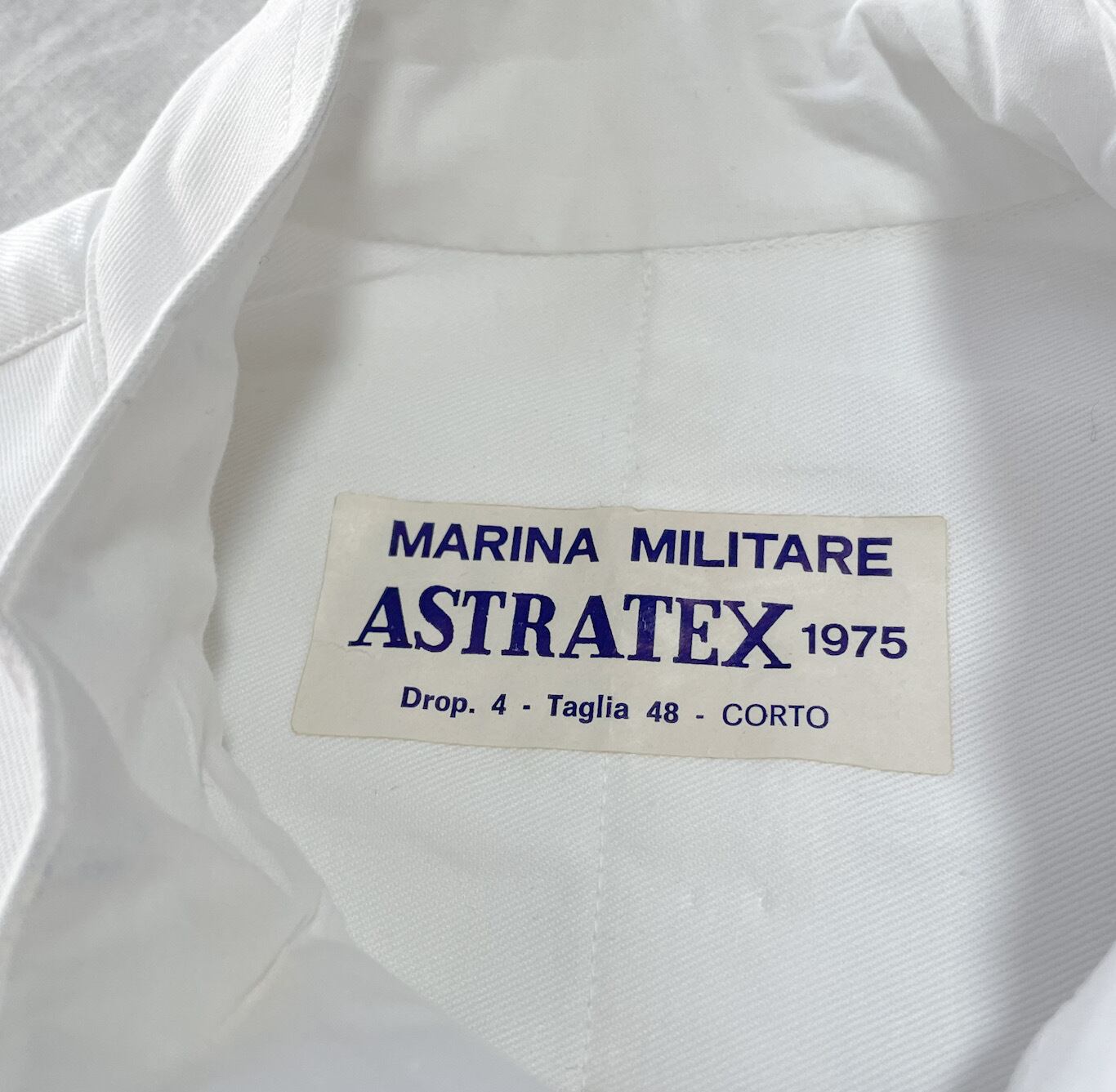 デッド 70s イタリア軍 海軍 マリン ワークジャケット 48 M相当 デッド 70s イタリア軍 海軍 マリン ワークジャケット 48 M相当