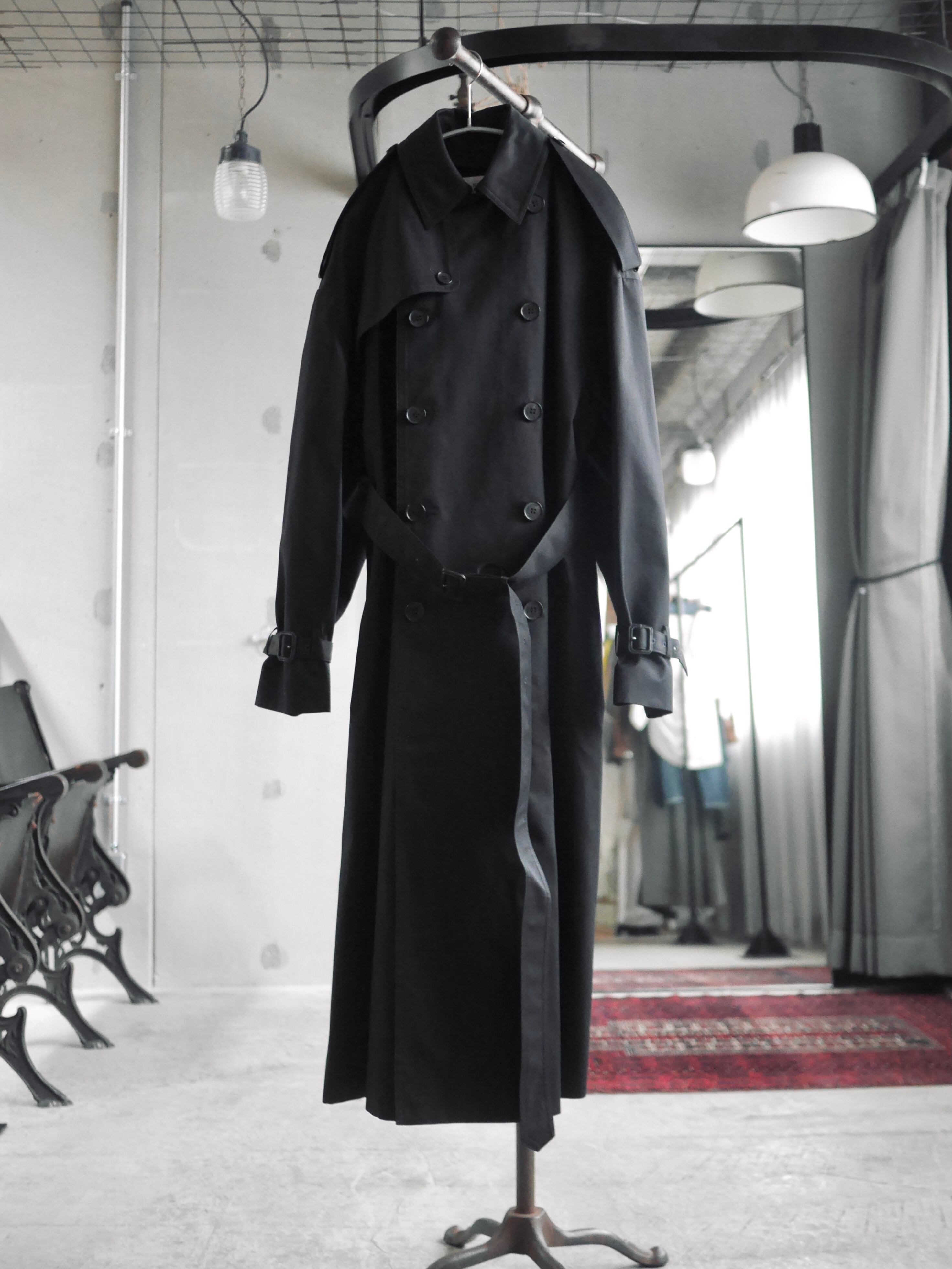 HYKE TRENCH COAT / BIG FIT 新しい季節 51.0%OFF sandorobotics.com