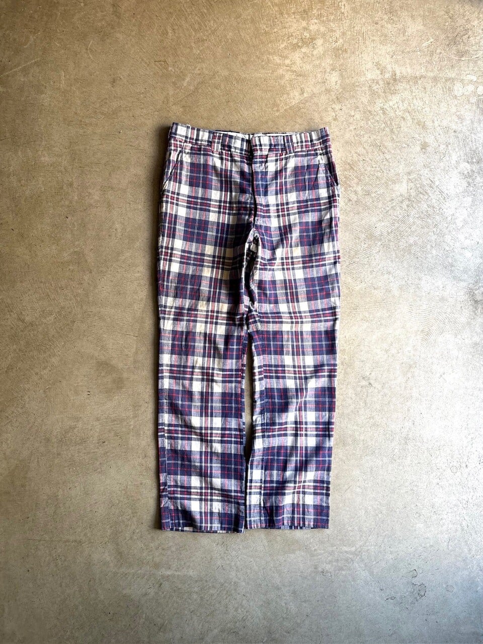 70's-80's Ah! AUSTIN HILL “INDIA MADRAS COTTON PANTS”