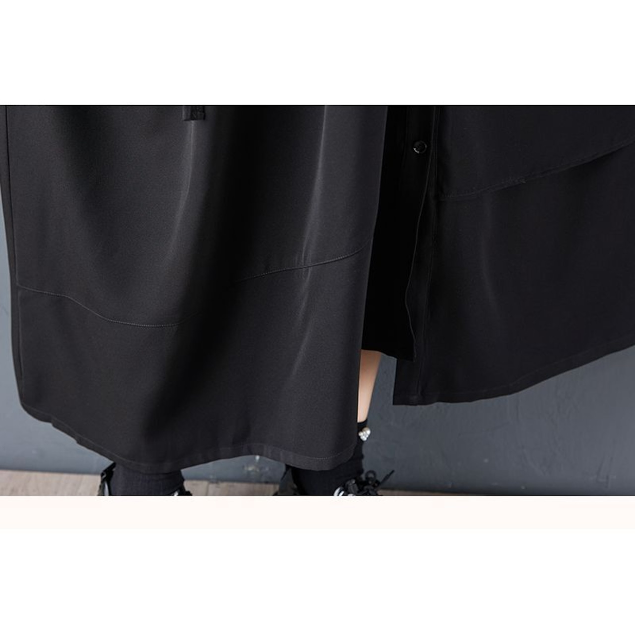 ランダム ティアード シャツワンピース 00310