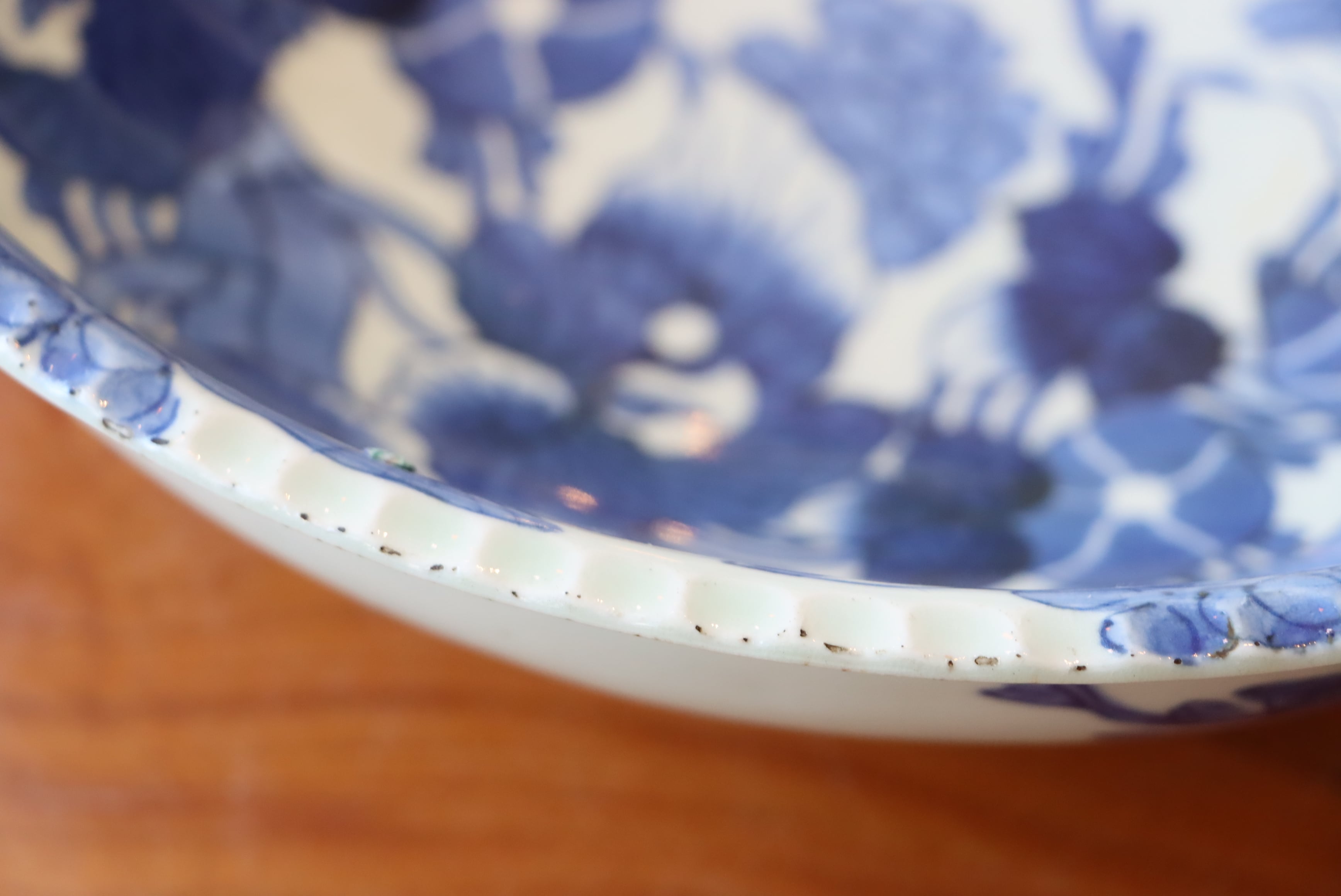 平鉢 伊万里焼 染付 花文 | (有)新原美術