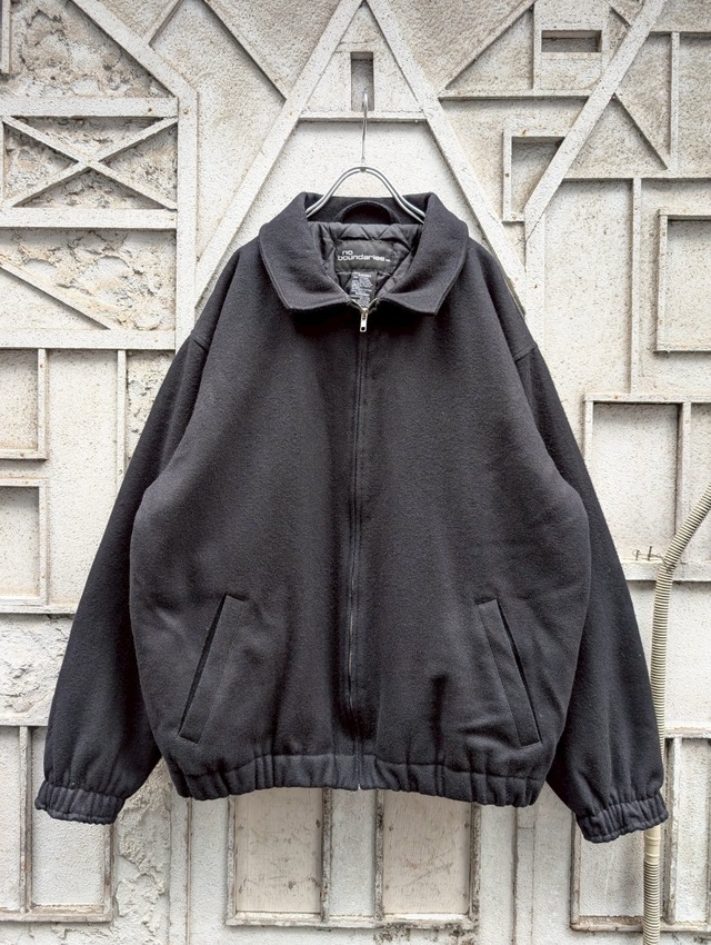 "NO BOUNDRIES" wool jacket