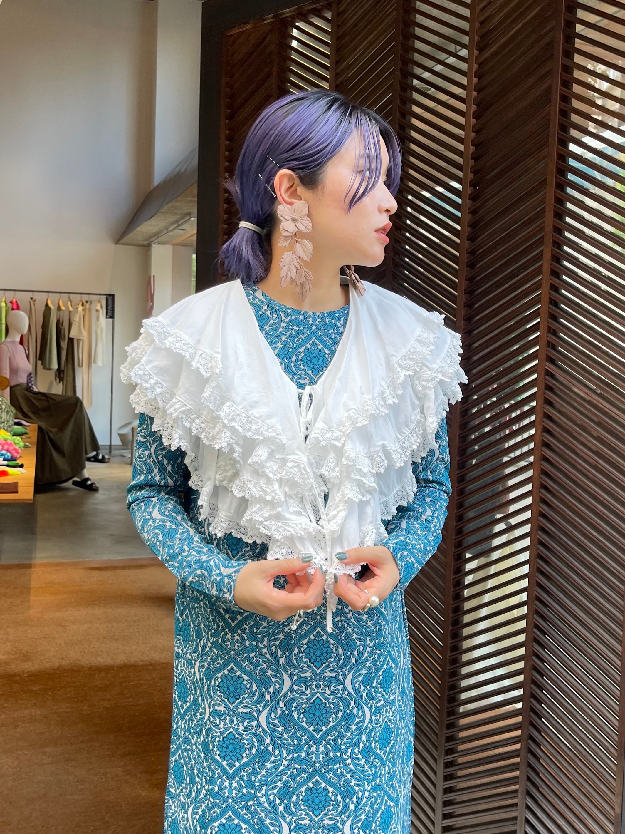 FUMIE TANAKA フミエタナカ / frill neck | TRENTオンラインショップ 