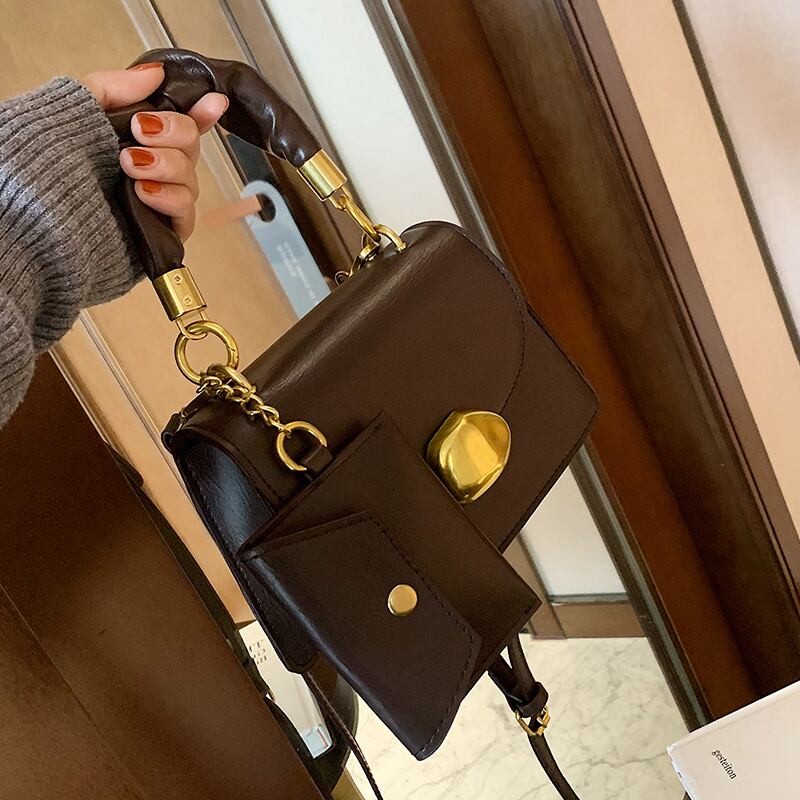 スタイルオータムウィンターレッド 秋物 冬物 スクウェア メッセンジャーバッグ Tiancai_Wing_Bag62212451671
