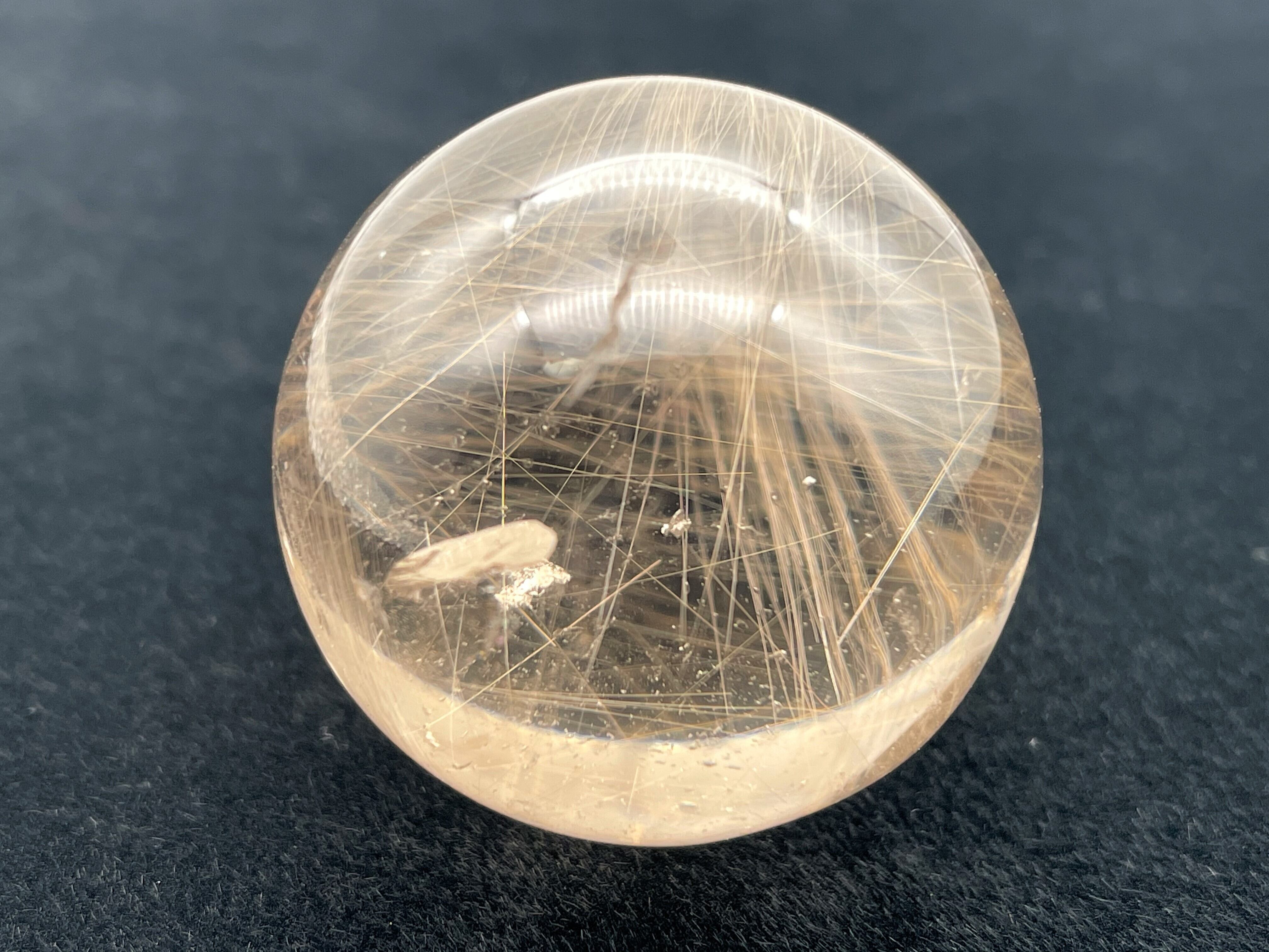 丸玉（スモーキールチルクォーツ） 丸玉（スモーキールチルクォーツ） | DantaliaN