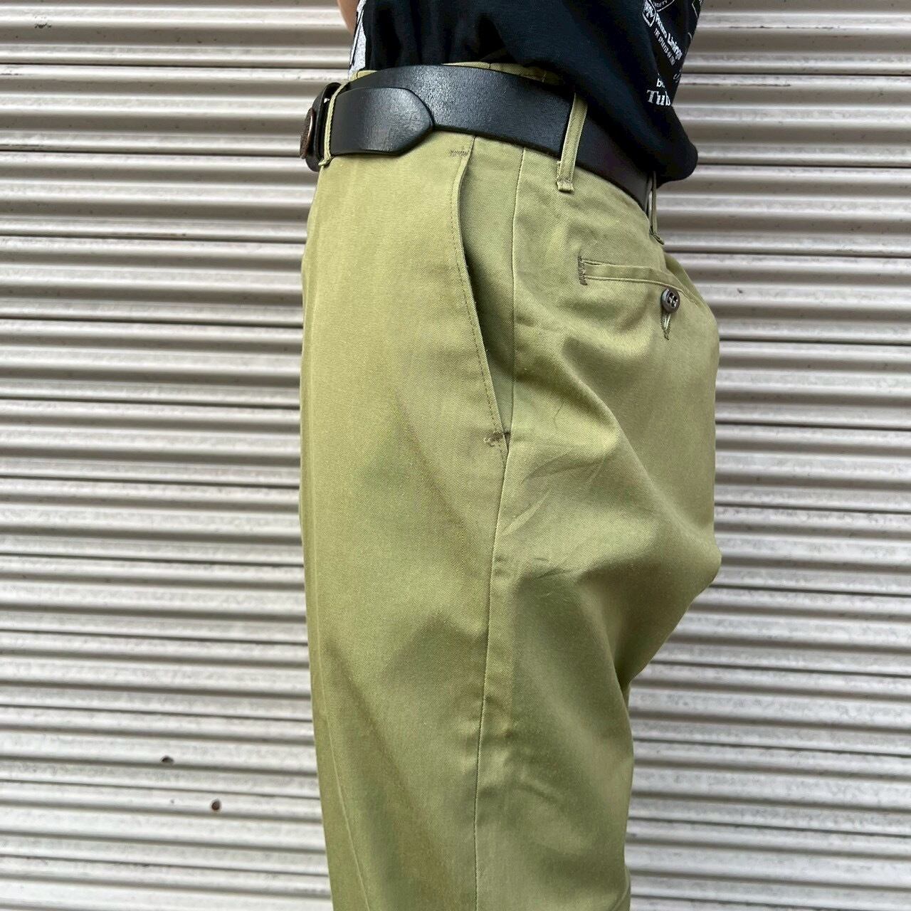 60s〜 USA製 Boy Scouts ボウイスカウト スラックスパンツ カーキ