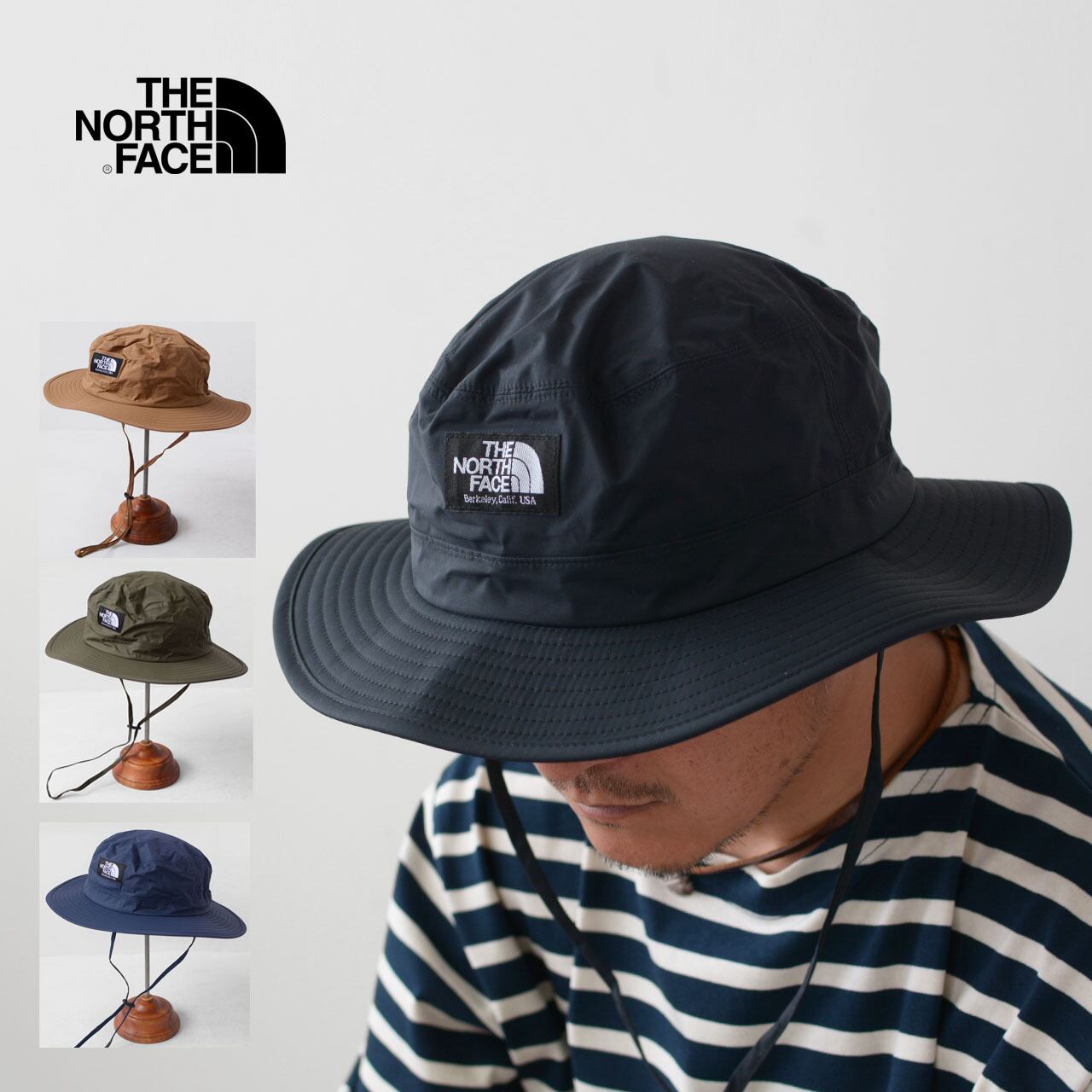 THE NORTH FACE [ザ ノースフェイス正規代理店] WP Horizon Hat [NN02344] ウォータープルーフホライズンハット ・ツバ広ハット・ガーデニング・ブーニーハット・フェス・日よけ帽子・旅行 MEN'S/LADY'S/UNISEX [2023SS] refalt  online store
