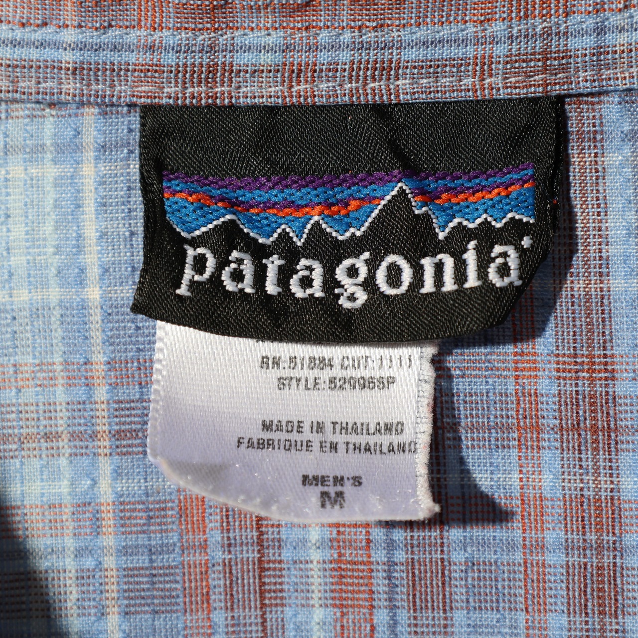 極美品 M Puckerware Shirt Patagonia パッカーウェアシャツ パタゴニア  シアサッカー