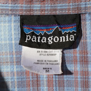 極美品 M Puckerware Shirt Patagonia パッカーウェアシャツ パタゴニア  シアサッカー