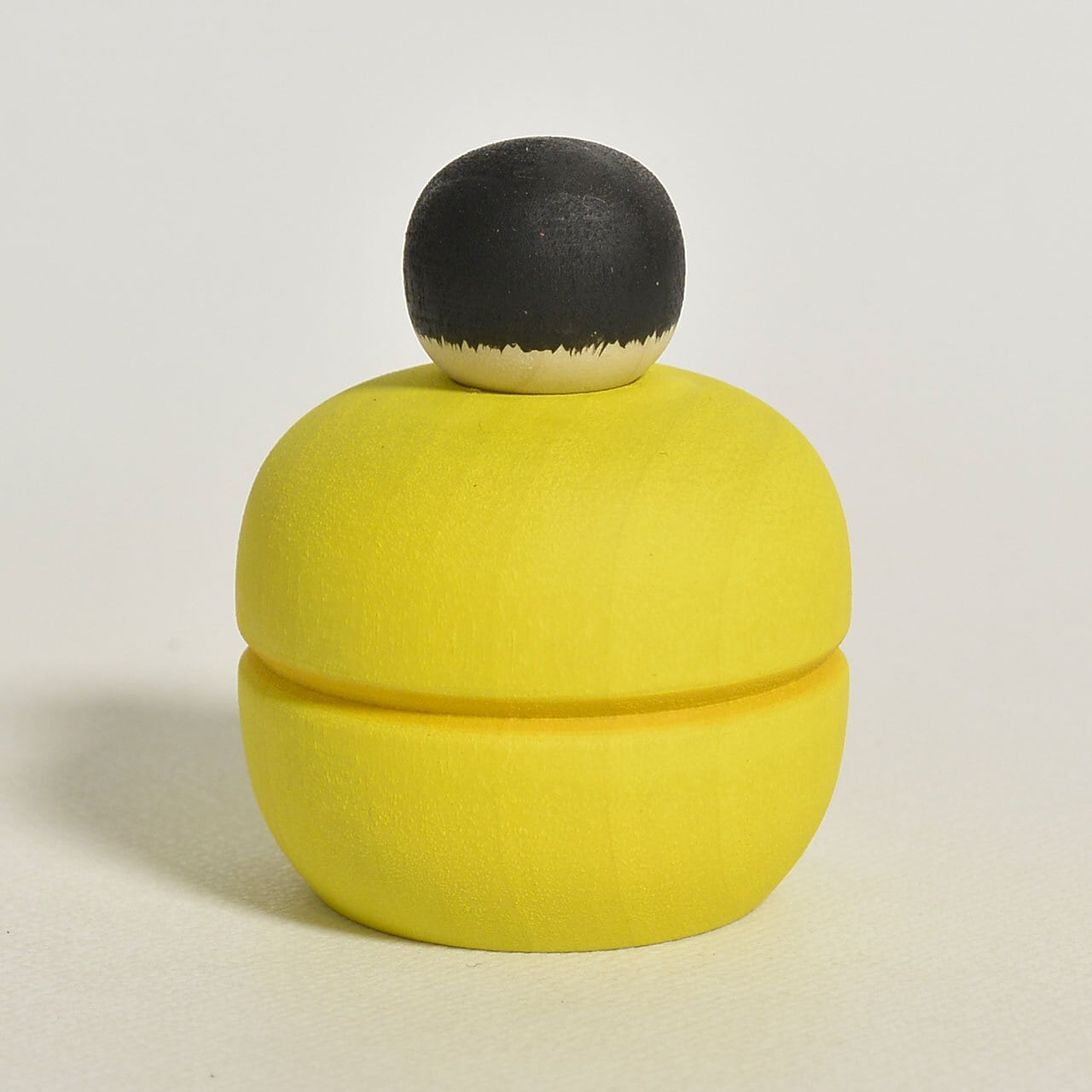 マカロンちゃんこけし 約1.5寸 約4.5cm 鈴木明 工人（作並系）#2377