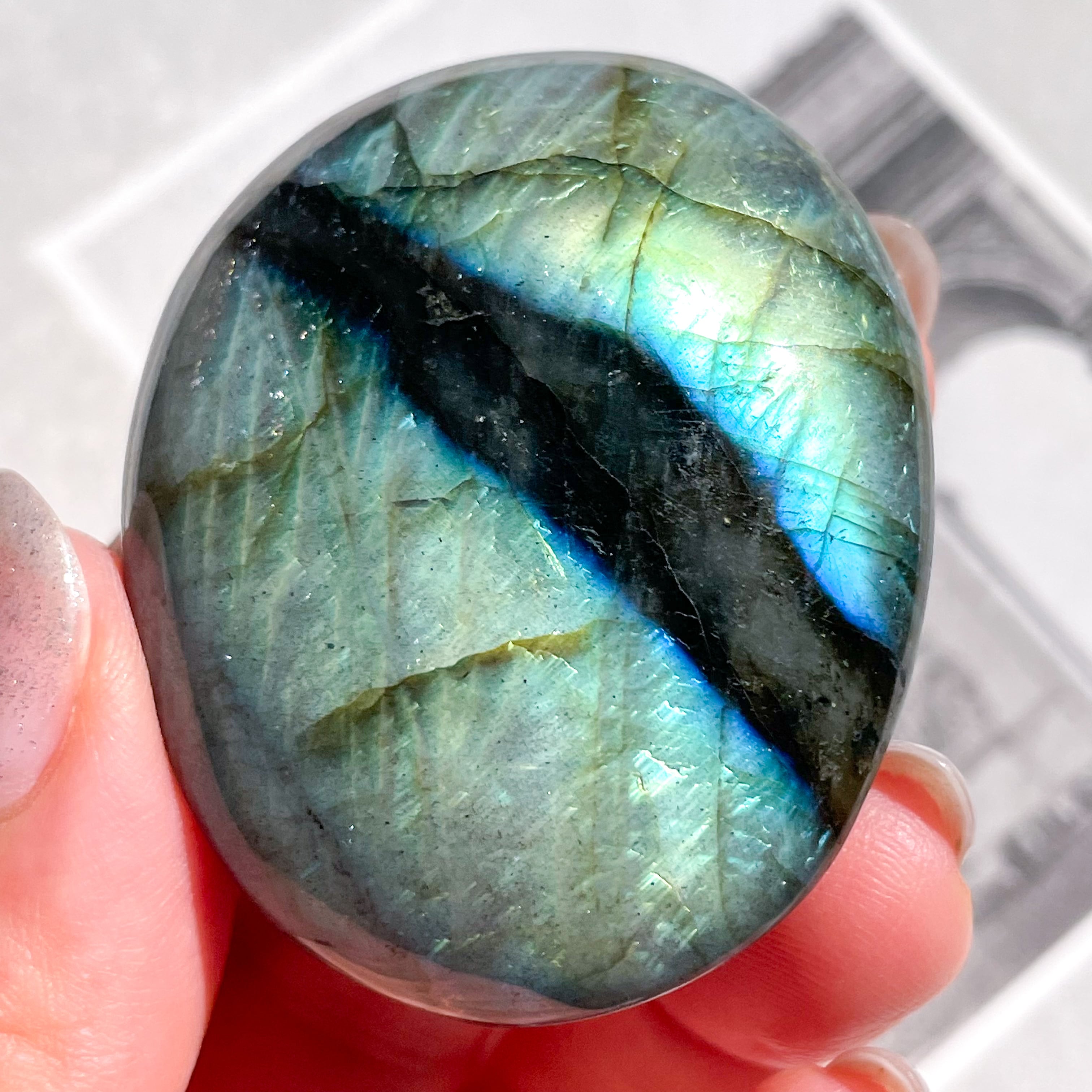Labradorite Palm 3 ✧ ラブラドライト