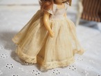 グレーアイ・チェック地ワンピース　「Nancy Ann Story Book Doll」（まつ毛欠けあり） 画像19
