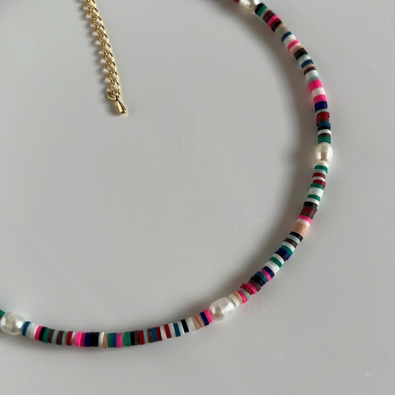 カラフル クレイ ネックレス［GKN052］