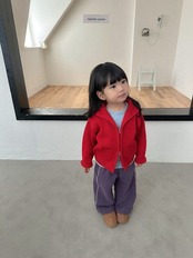 〖取寄〗韓国子供服 / 26winter / Digreen / ロエルニットジップアップ / キッズ / 冬服 *S~2XL*