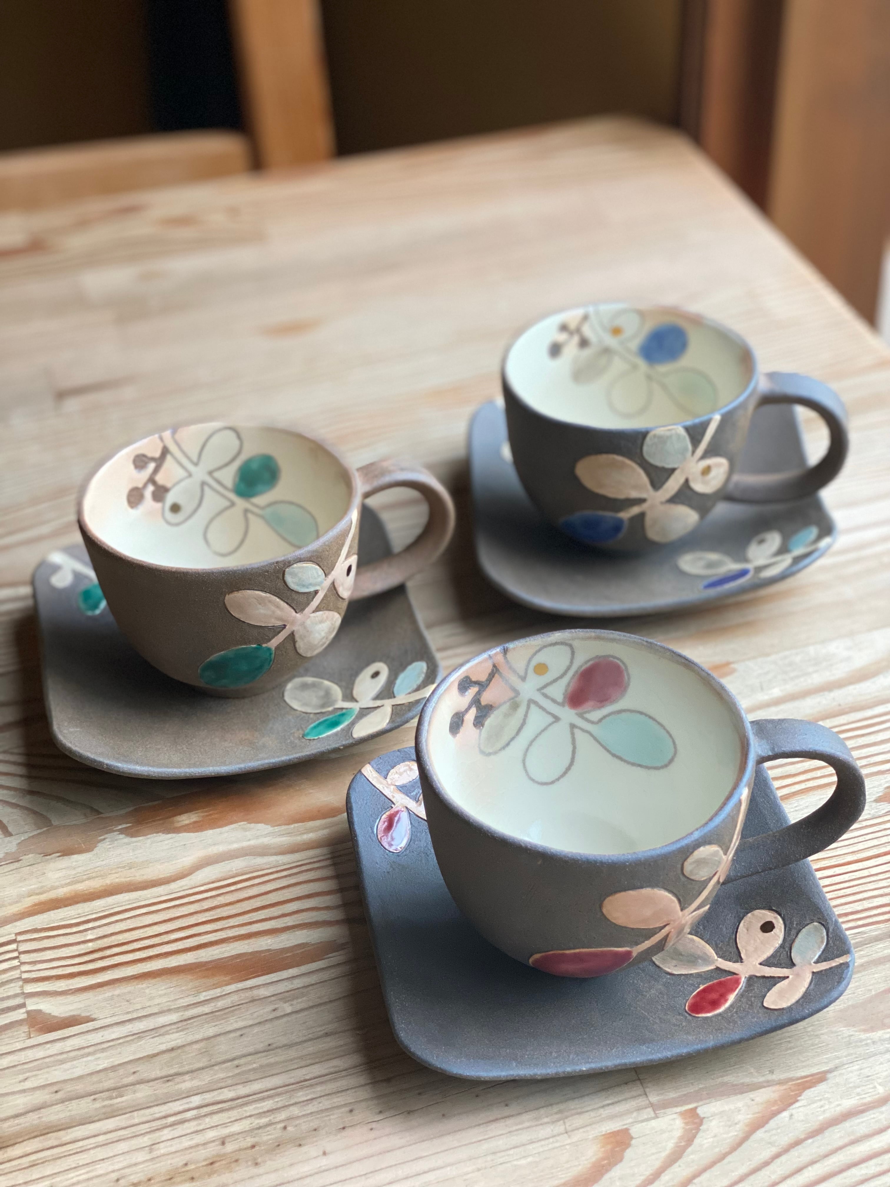 杉町淳美 Leafマグカップ | 作家モノの器と雑貨のお店 風色 -kazeiro-
