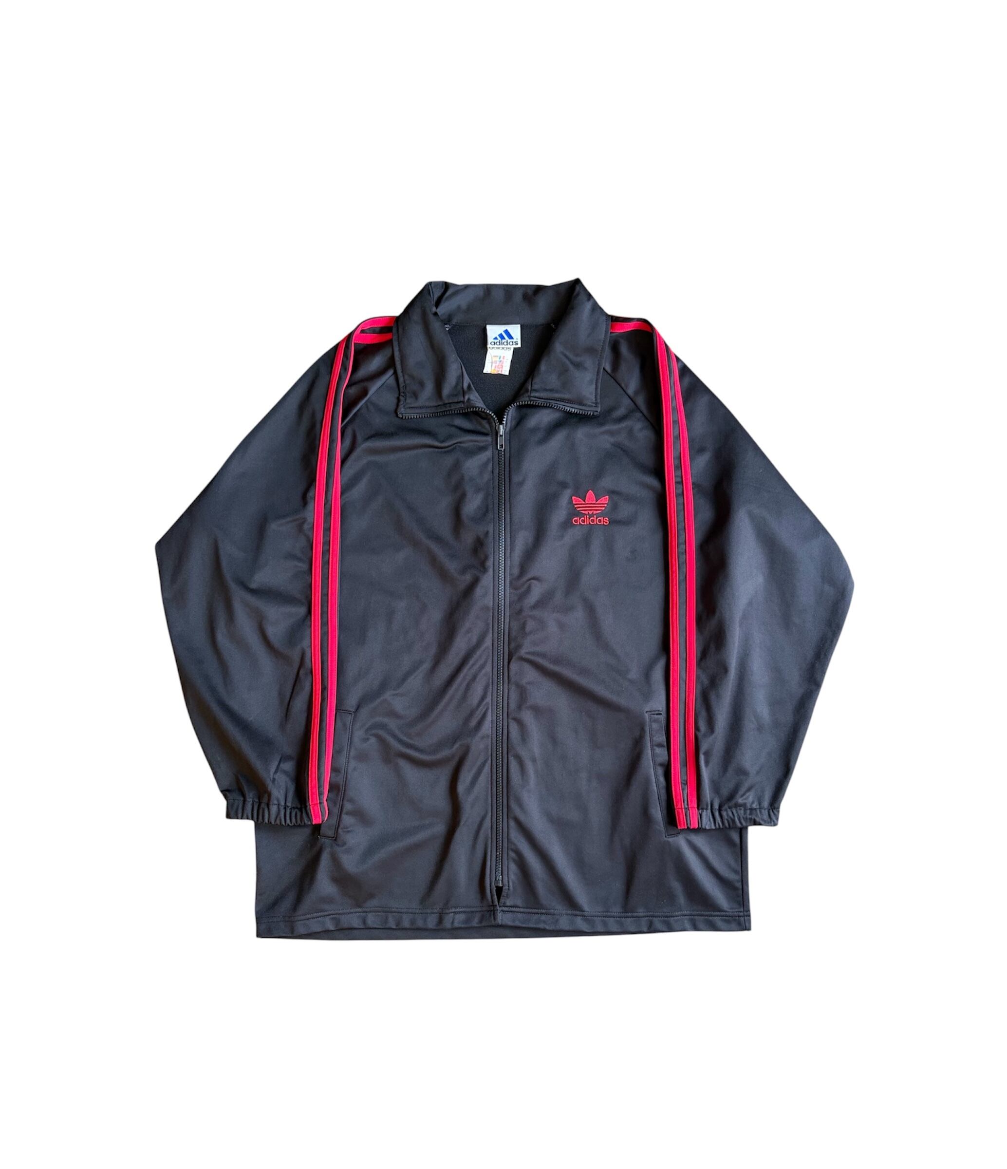 80年代 adidas アディダス 半袖 切り替え ジャージ トラックジャケット
