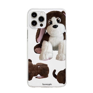 【byemypie】charlie puppy case / iphone スマホ ケース カバー ジェリー ソフト ハード チャーリー パピー キャラクター ドッグ 犬 韓国雑貨