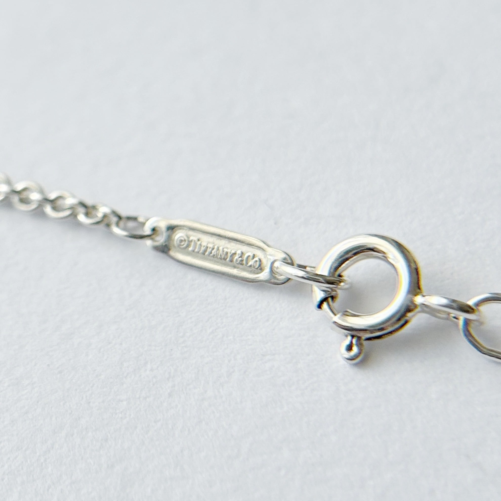 ティファニー TIFFANY ペンダントトップ ブロックチャーム ピンク