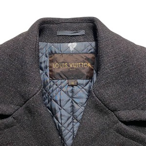 LOUIS VUITTON tweed coat