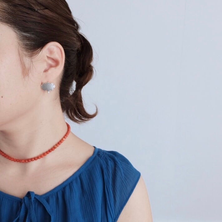 ＊ゆきわもん＊　ピアス  / イヤリング（小）