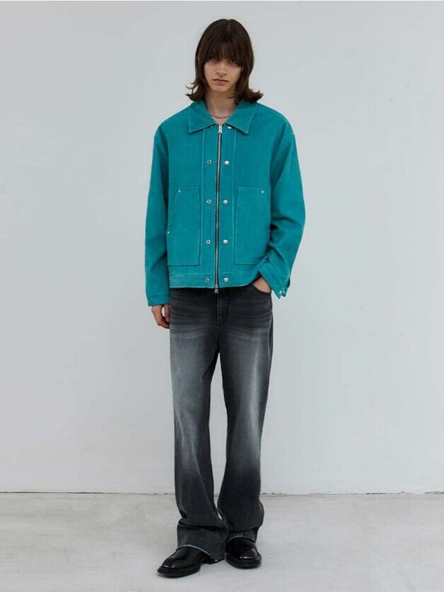 ☆ENHYPEN ソヌ 着用！！【TRIP LE SENS】WASHED CORDUROY DOUBLE SNAP