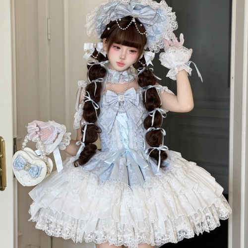 ゆめかわ♡全３カラー　バレエ風JSKコンプリートセット　wanpi181