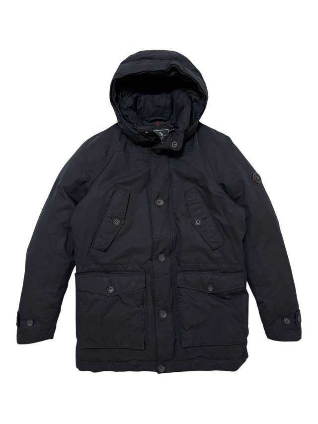 古着 ナブホルツ NABHOLZ ダウンジャケット クリーニング済み 黒 メンズ Sサイズ