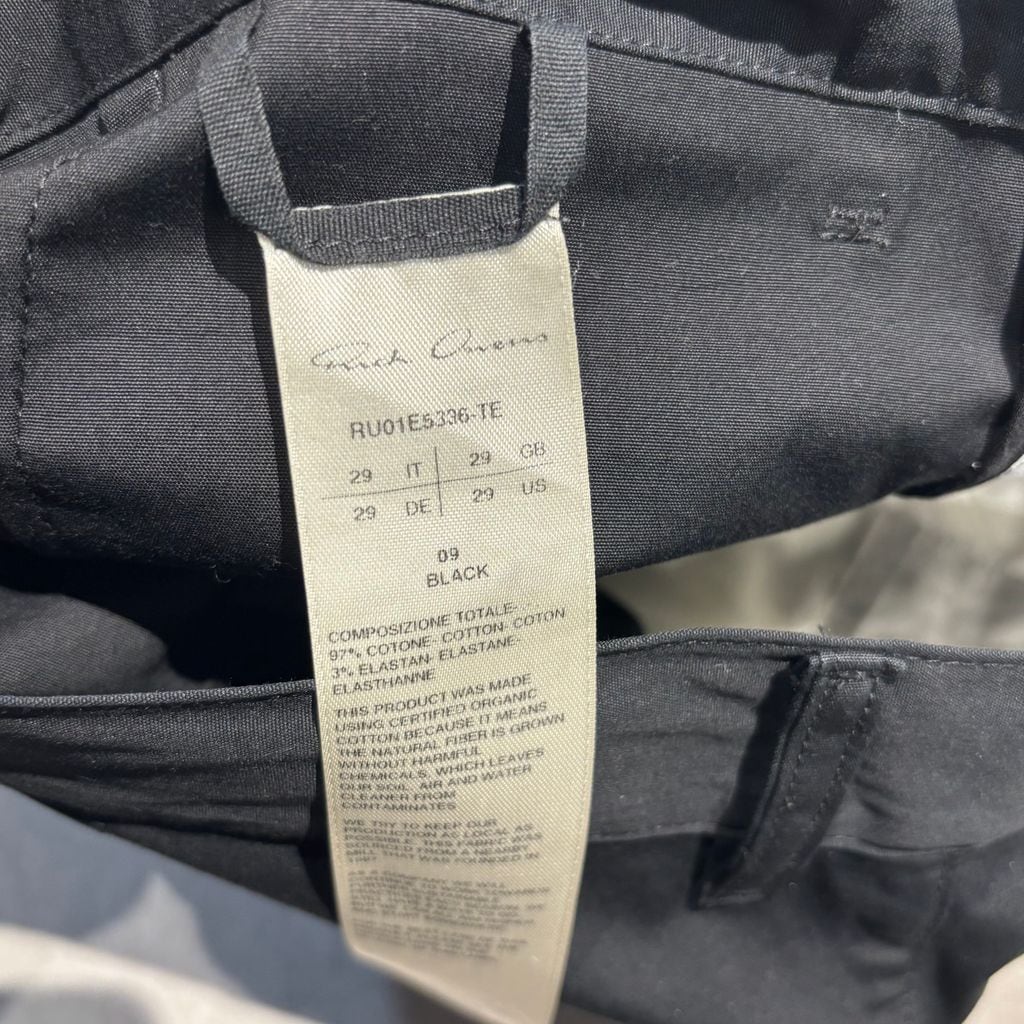 Rick Owens リックオウエンス 25SS HOLLYWOOD BOLAN CARGO TROUSERS