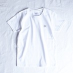 LCR オリジナルTシャツ(logo刺繍・white)