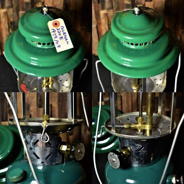 コールマン 220E 1959年9月製造 ツーマントル ランタン COLEMAN