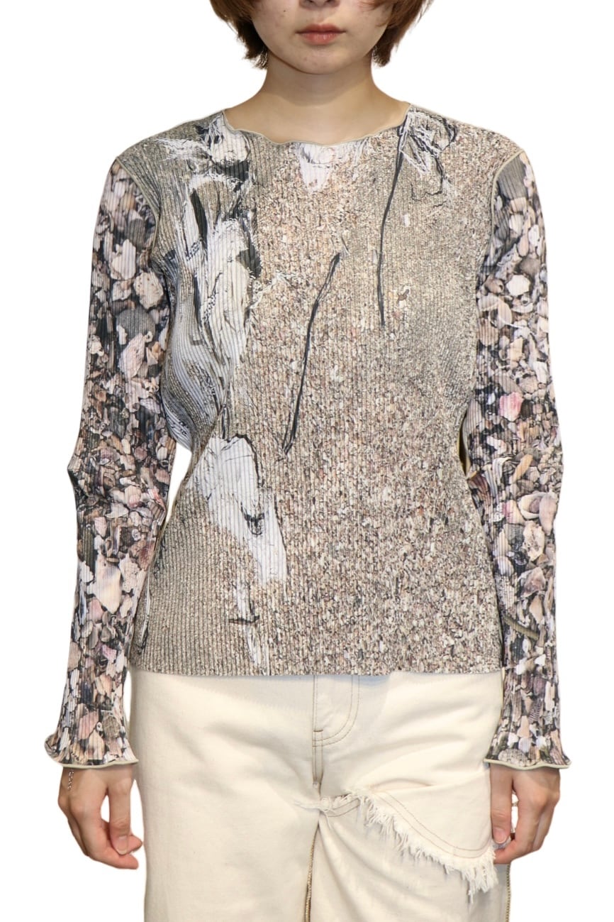 kotohayokozawa Todo wave graphic top (MULTIB) TD23A-GR02 | IAAAM