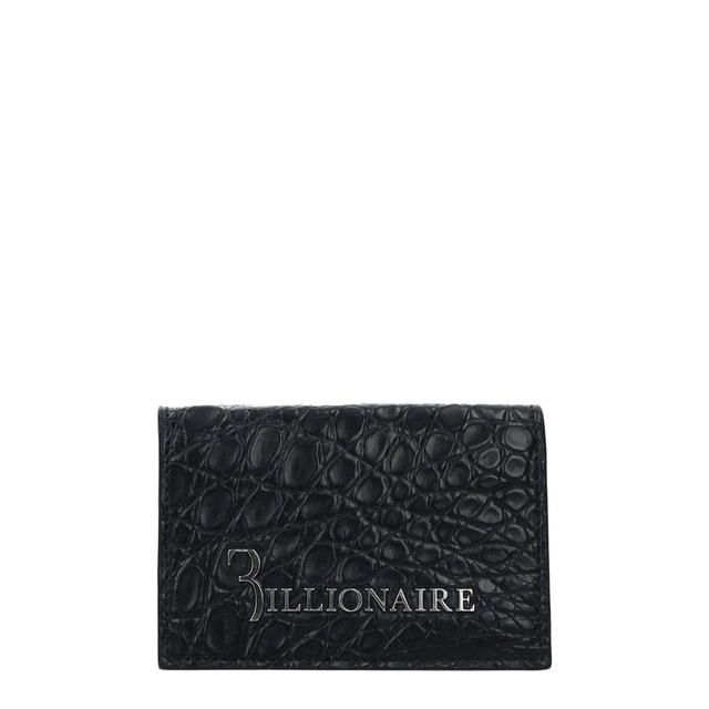 【新品】BILLIONAIRE ビリオネア メンズ ドキュメントケース カイマンクロコダイル ブルー IAAAMVG0391BLE037C14