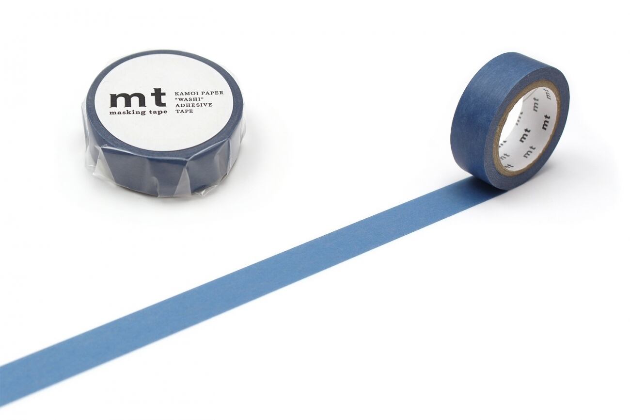 【旧価格安い!】mt basic スモーキーブルー 15mmマステ MT04