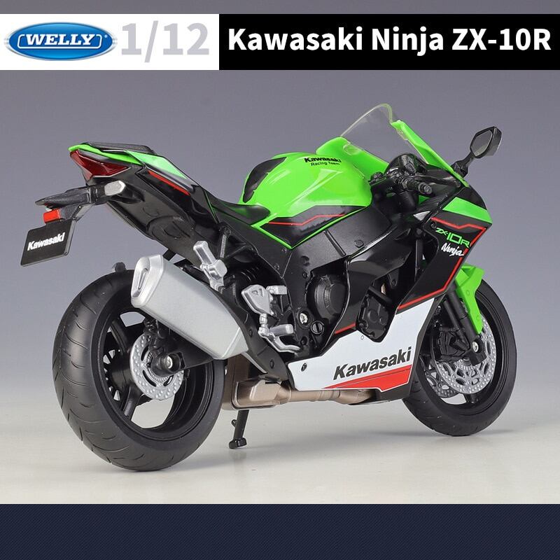 WELLY 1/12 カワサキ Ninja ZX10R オートバイ模型玩具コレクション