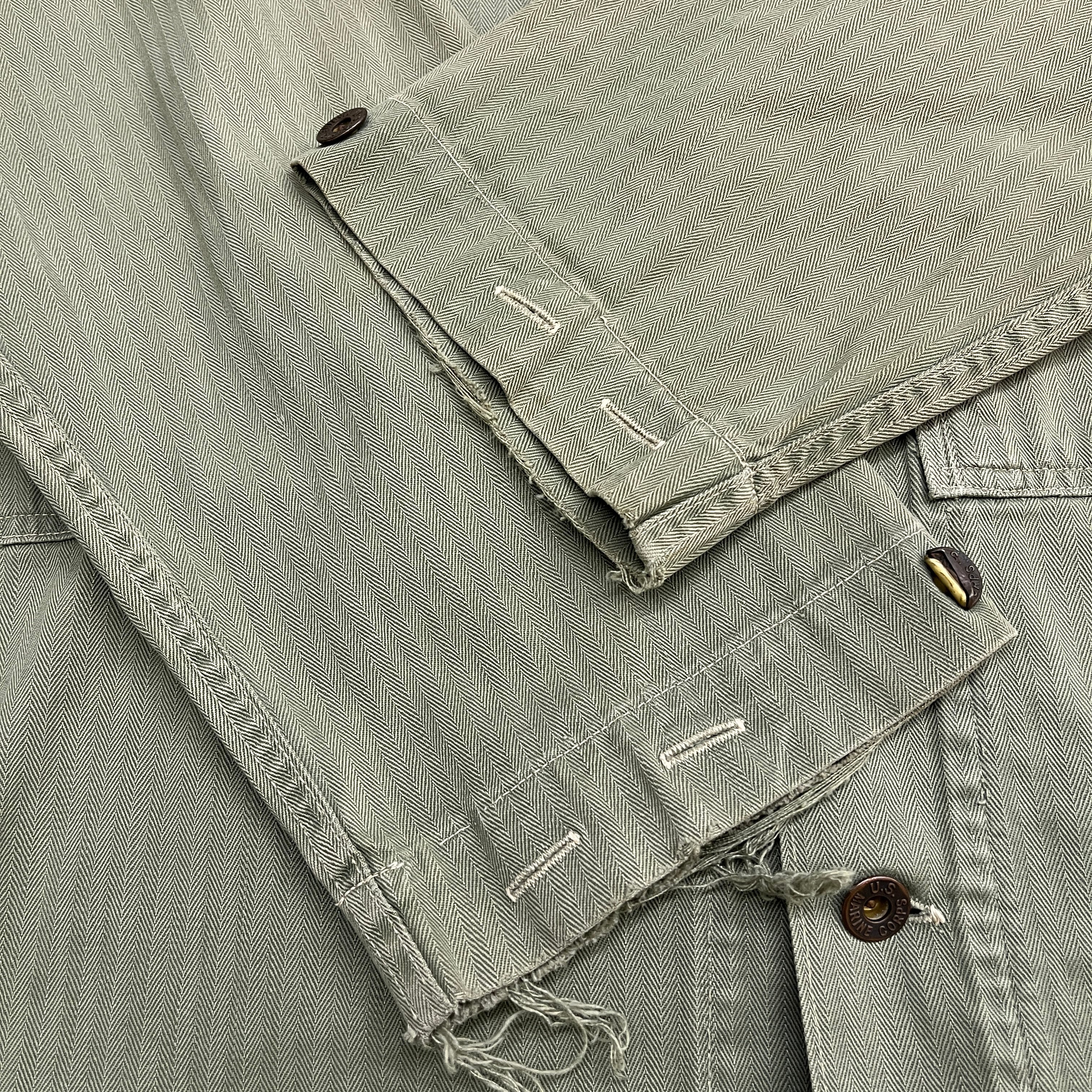 40s USMC P-44 HBT Jacket 40年代 アメリカ海兵隊 P-44