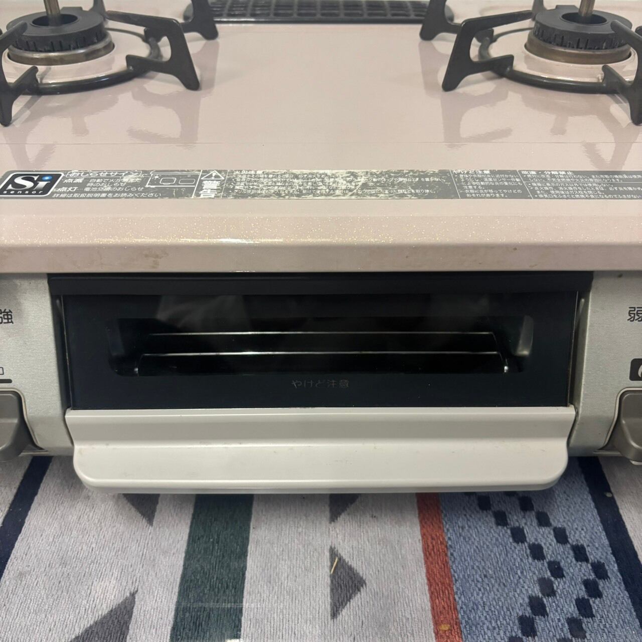 Rinnai ガスコンロ LPガス RT64JH-R 2019年製 リンナイ(Rinnai) RT64JH 