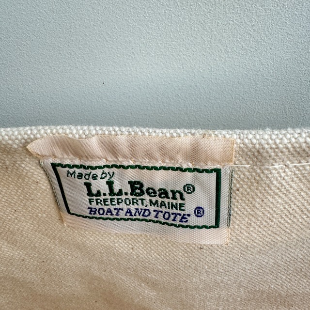 L.L.Bean ボートアンドトート XL 2色タグ 80s 画像7
