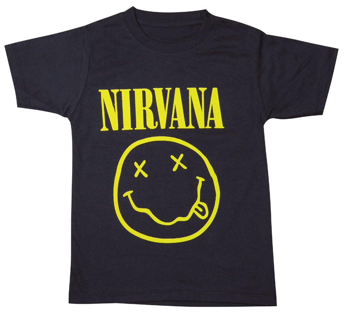 NIRVANA ニルヴァーナ スマイル キッズ Ｔシャツ lctr 子供服 バンド ...