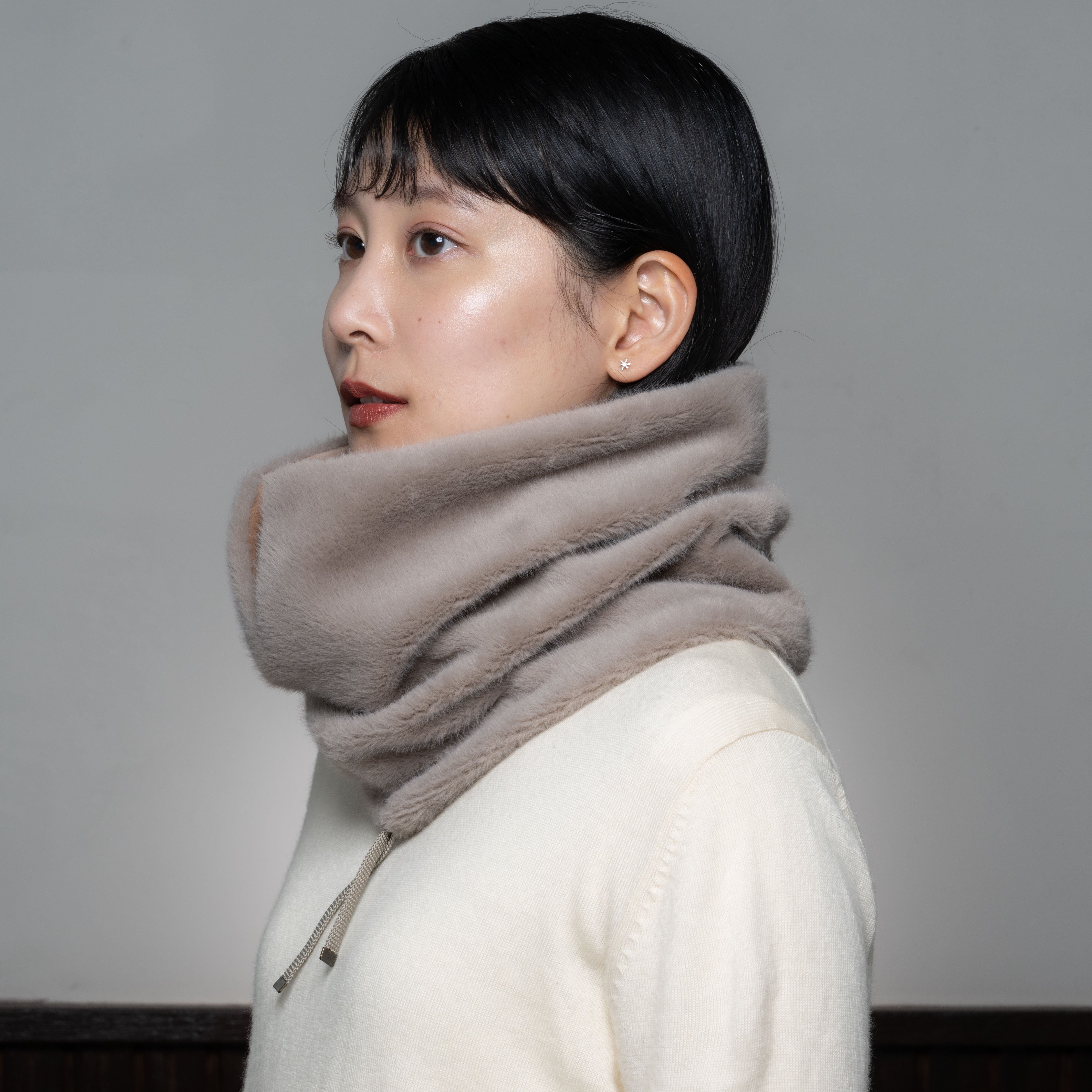 2WAYネックウォーマー｜スヌード | 【公式】NAMIKI chapelière