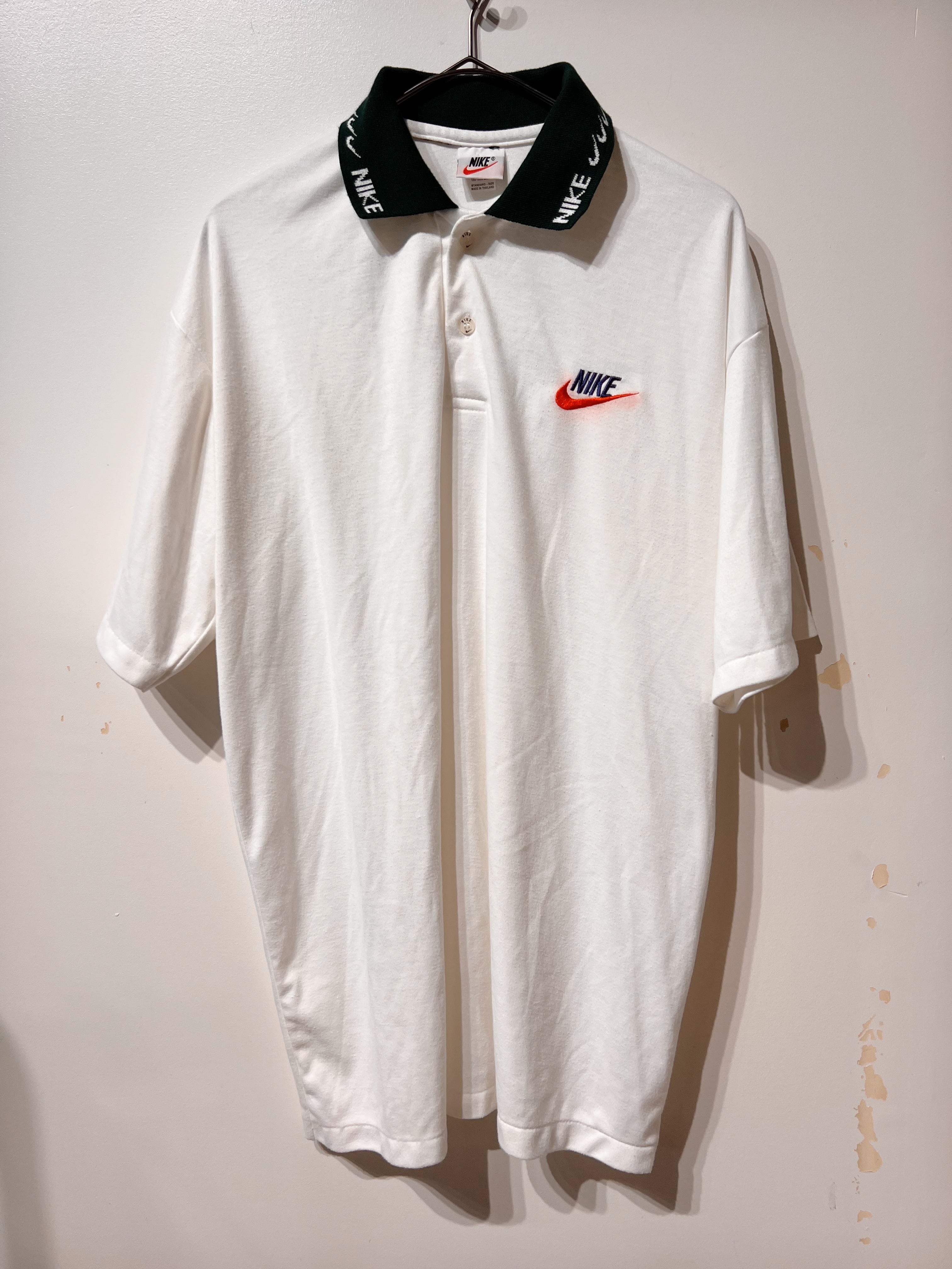 (CS2296)90‘s NIKE cotton logo shirt