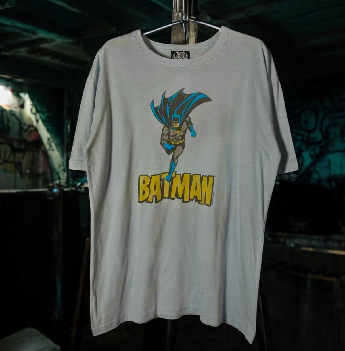 00s USA製 JunkFood BATMAN T-shirt バットマン Tシャツ アメリカ製 