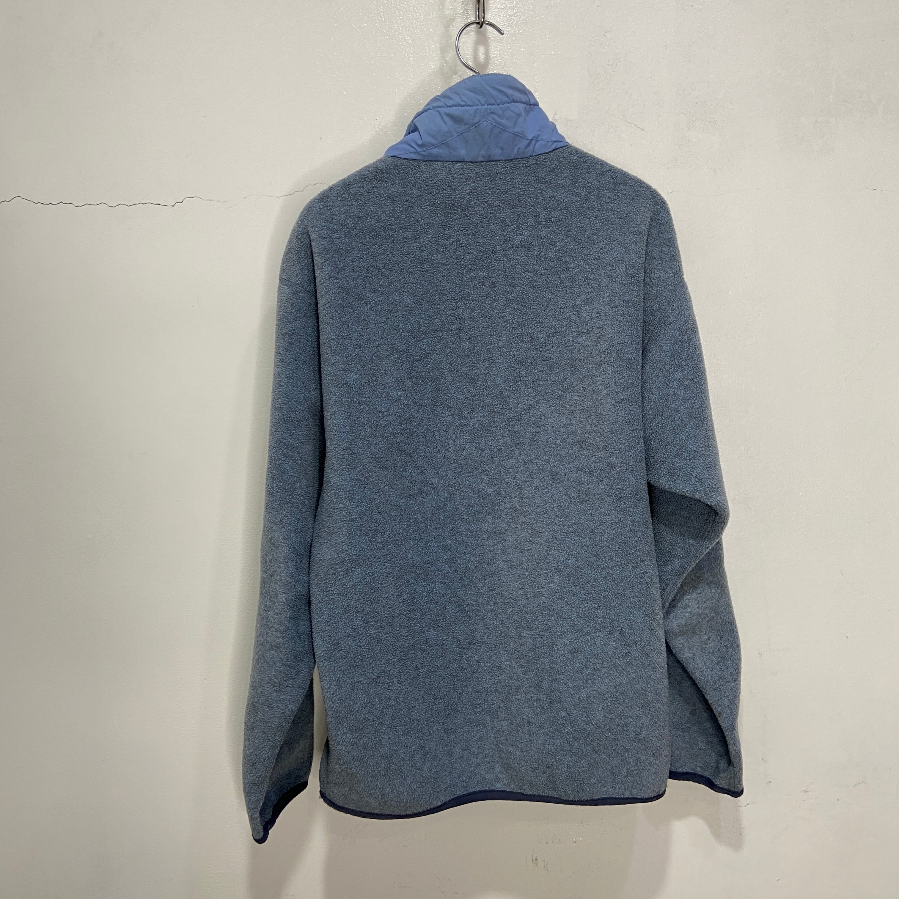 90s USA製 patagonia シンチラフリースジャケット ブルー系 S 90s USA製 patagonia シンチラフリースジャケット ブルー系 S