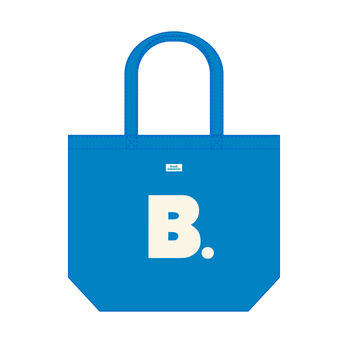 BIGトートバッグ(ターコイズブルー） | breathgoods