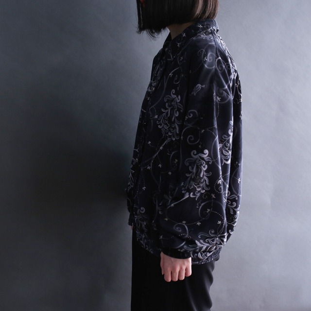 dark ambience l/s black mode blouson