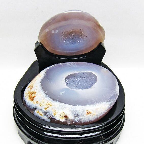 トレジャーメノウ アゲート ジオード 台座付属 一点物 175-1531