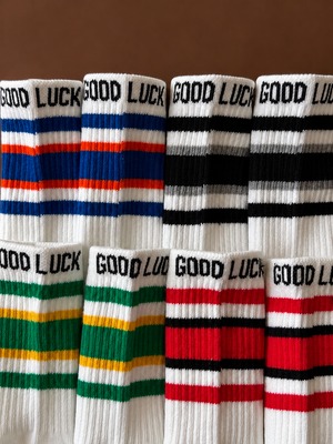 4set  GOOD LUCK socks（15〜23cm）4525
