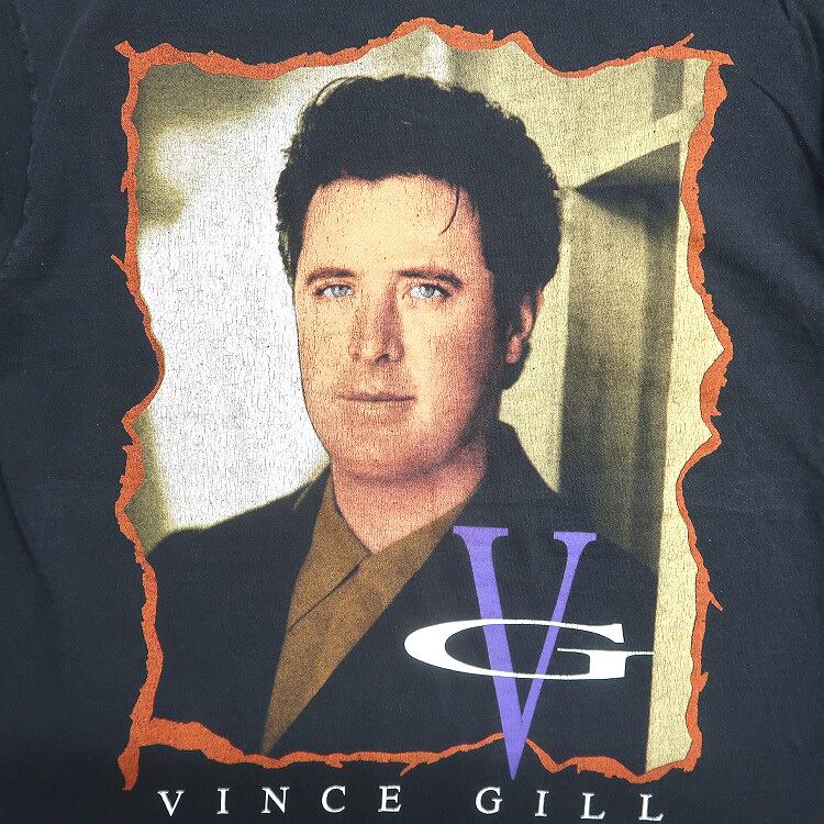 古着 90年代 フルーツオブザルーム Vince Gill ヴィンス・ギル バンドT